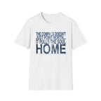 T-Shirt — "The Compass Doesn't Just Point North... It Pulls the Soul Home" Inspirational Tee