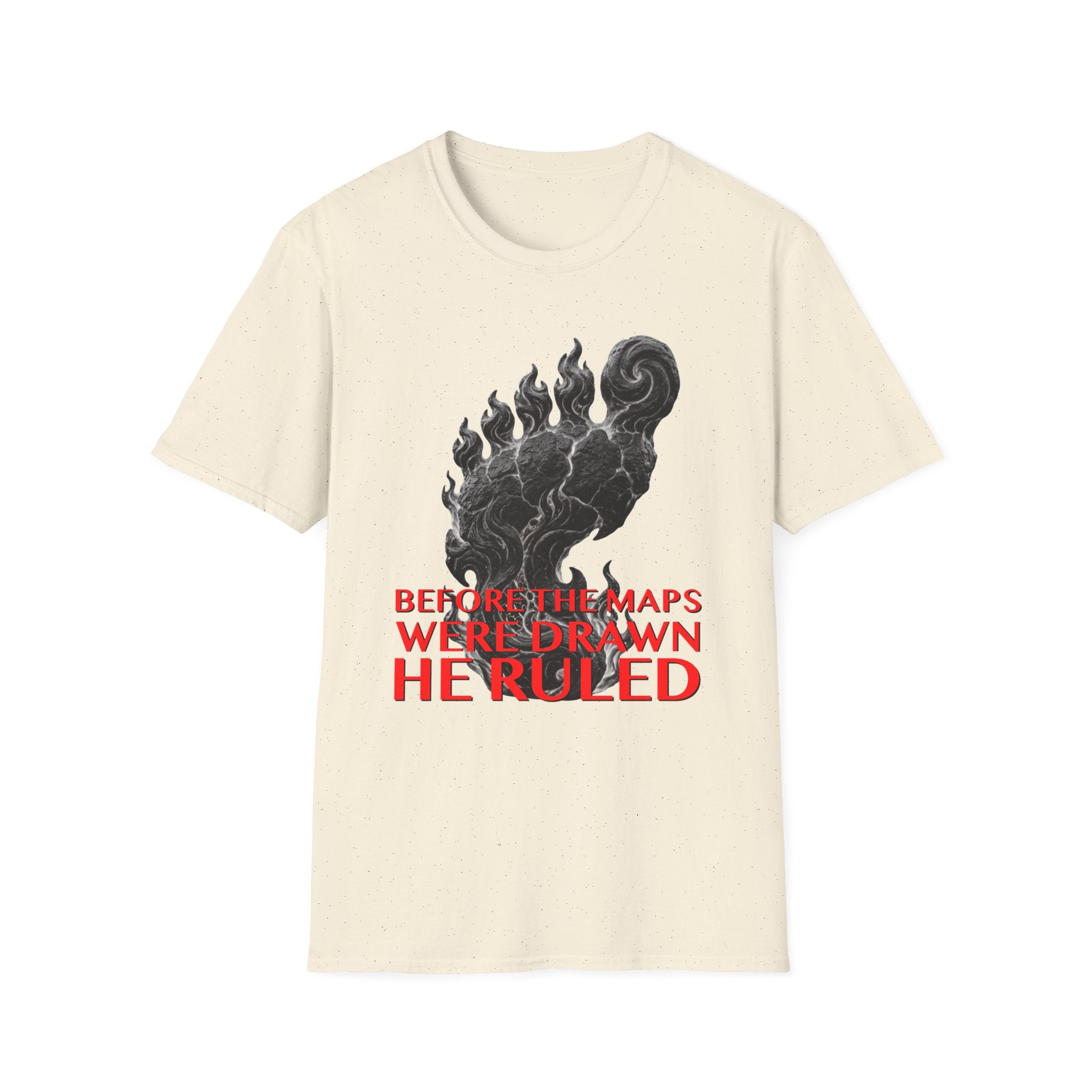 Mystical Sasquatch Footprint T-Shirt — "Before The Maps Were Drawn — HE RULED"