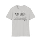 Sas‑Squat Definition T-Shirt — Funny Bigfoot Dictionary Tee