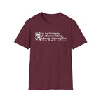 Sasquatch T-Shirt — "Silence Isn't Empty: It's Full of Everything We've Been Starving For" Inspirational Quote Tee