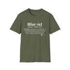 Bigfoot 'Blur-ist' Definition T-Shirt — Cute Sasquatch Photogenic Blur Tee