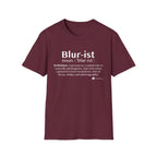 Bigfoot 'Blur-ist' Definition T-Shirt — Cute Sasquatch Photogenic Blur Tee