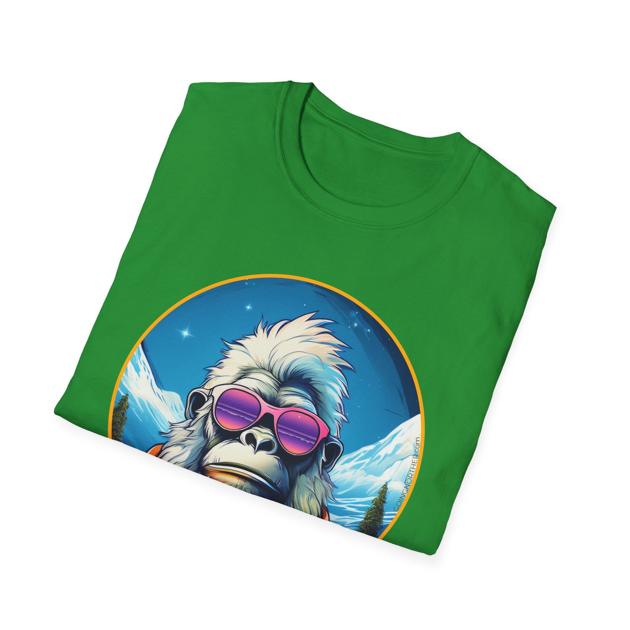 Going Norther - Bigfoot - Sasquatch Soul T-Shirt - Retro Design
