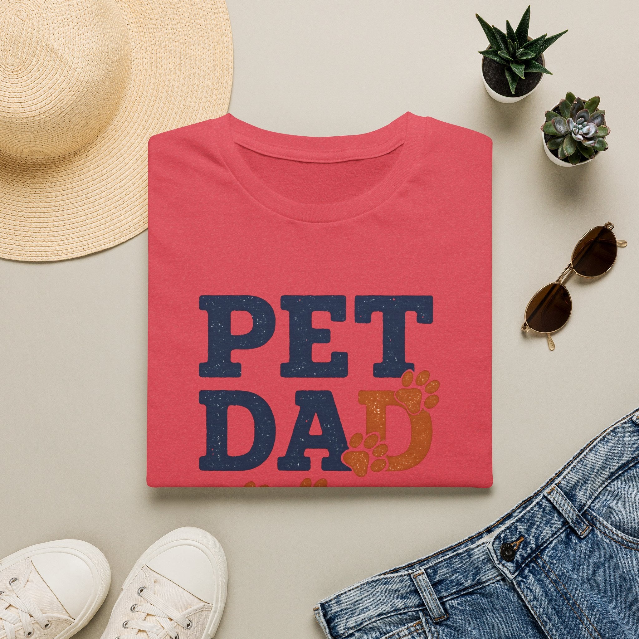 Pet Dad Logo T-Shirt