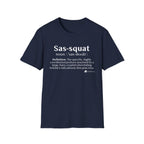 Sas‑Squat Definition T-Shirt — Funny Bigfoot Dictionary Tee