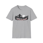 Going Norther Bigfoot Moonlit Mountain T-Shirt