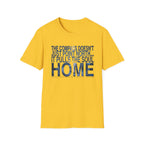 T-Shirt — "The Compass Doesn't Just Point North... It Pulls the Soul Home" Inspirational Tee