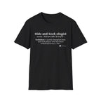 Bigfoot "Hide-and-Seek-ologist" T-Shirt — Funny Sasquatch Definition Tee