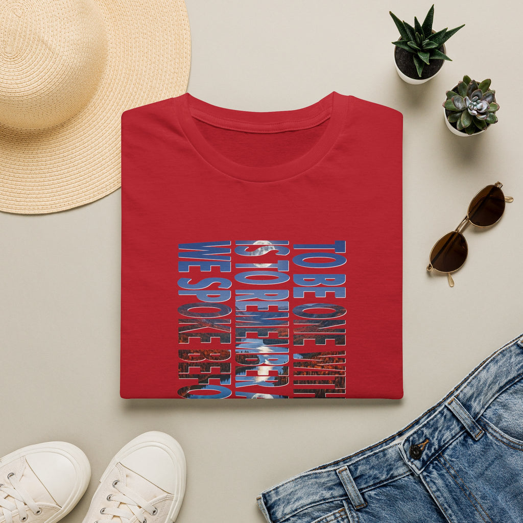 T-Shirt — "To Be One With The Land" Love Outdoors!