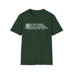 Sasquatch T-Shirt — "Silence Isn't Empty: It's Full of Everything We've Been Starving For" Inspirational Quote Tee
