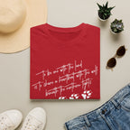 Wolf Paw Graphic T-Shirt — "To Be One with the Land" Script Tee