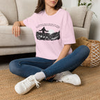 Bigfoot Outdoors Church T-Shirt — "My Church Has a Ceiling of Stars" Scenic Mountain Tee