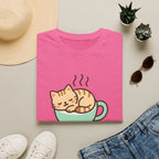 Cat in Coffee Cup T-Shirt