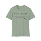 Bigfoot "Hide-and-Seek-ologist" T-Shirt — Funny Sasquatch Definition Tee