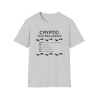 Cryptid Texting Codes T-Shirt — Funny Bigfoot/Nessie Sasquatch Meme Tee for Cryptid Fans