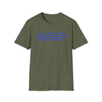 Funny Hiking T-Shirt - A Bad Day Outdoors vs. Bigfoot Tie