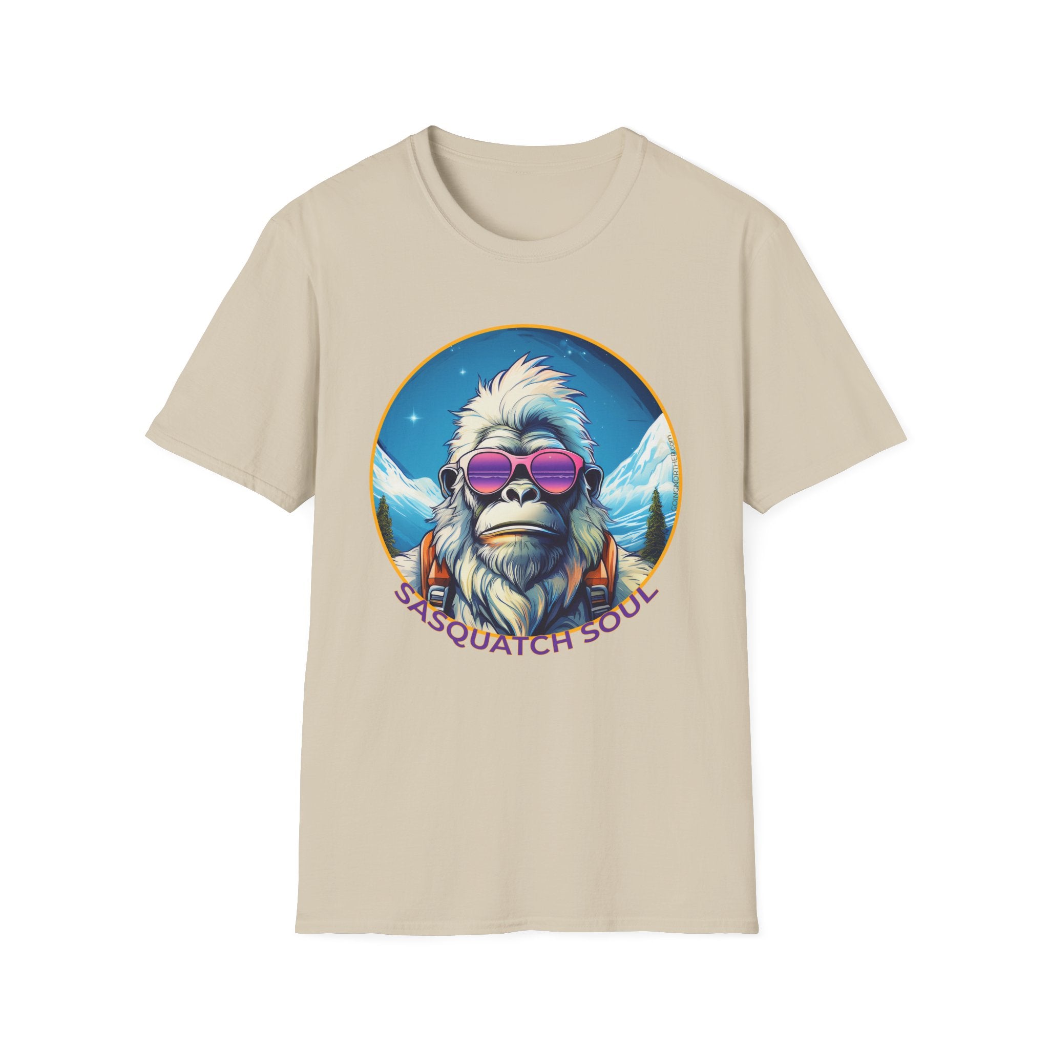 Going Norther - Bigfoot - Sasquatch Soul T-Shirt - Retro Design
