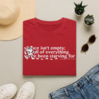 Sasquatch T-Shirt — "Silence Isn't Empty: It's Full of Everything We've Been Starving For" Inspirational Quote Tee