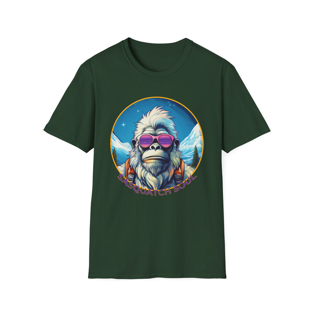 Going Norther - Bigfoot - Sasquatch Soul T-Shirt - Retro Design