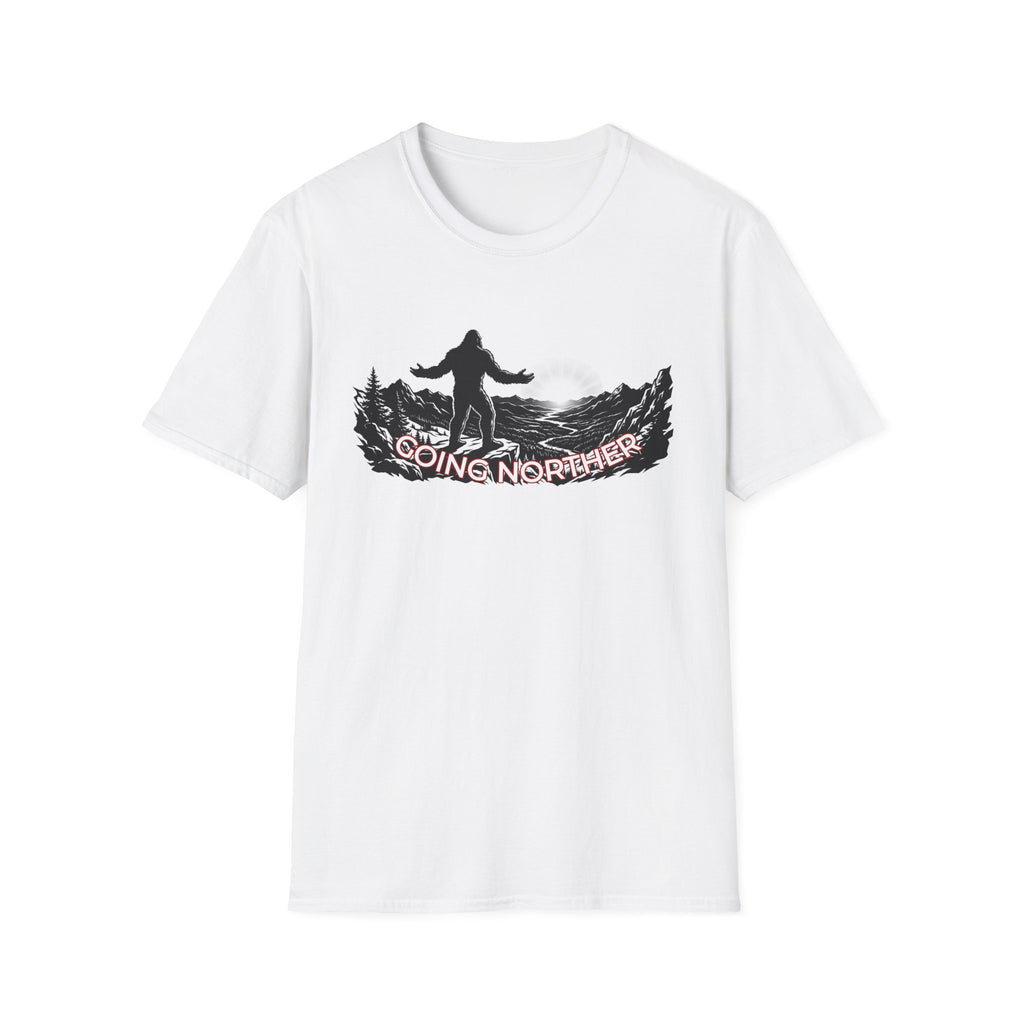 Going Norther Bigfoot Moonlit Mountain T-Shirt