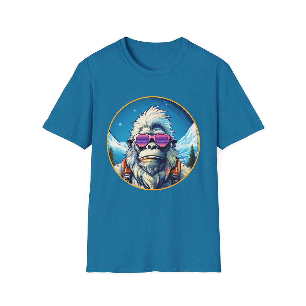 Going Norther - Bigfoot T-Shirt - Retro Styled Sasquatch