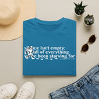 Sasquatch T-Shirt — "Silence Isn't Empty: It's Full of Everything We've Been Starving For" Inspirational Quote Tee