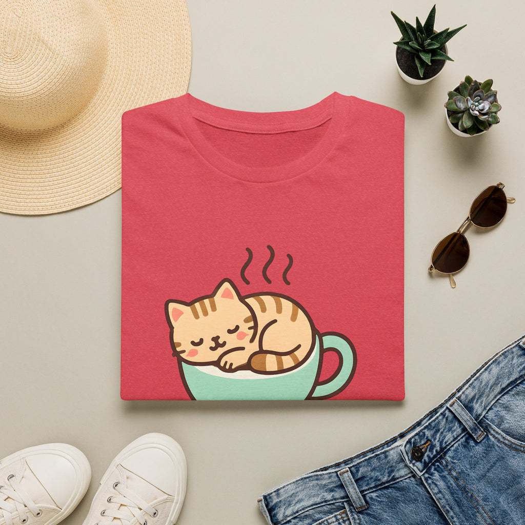 Cat in Coffee Cup T-Shirt