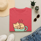 Cat in Coffee Cup T-Shirt