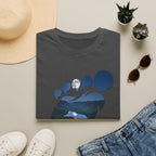 Bigfoot Footprint 'Believe!' Tee — Moonlit Northern Lake Graphic T-Shirt