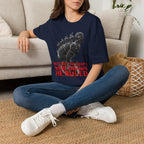 Mystical Sasquatch Footprint T-Shirt — "Before The Maps Were Drawn — HE RULED"