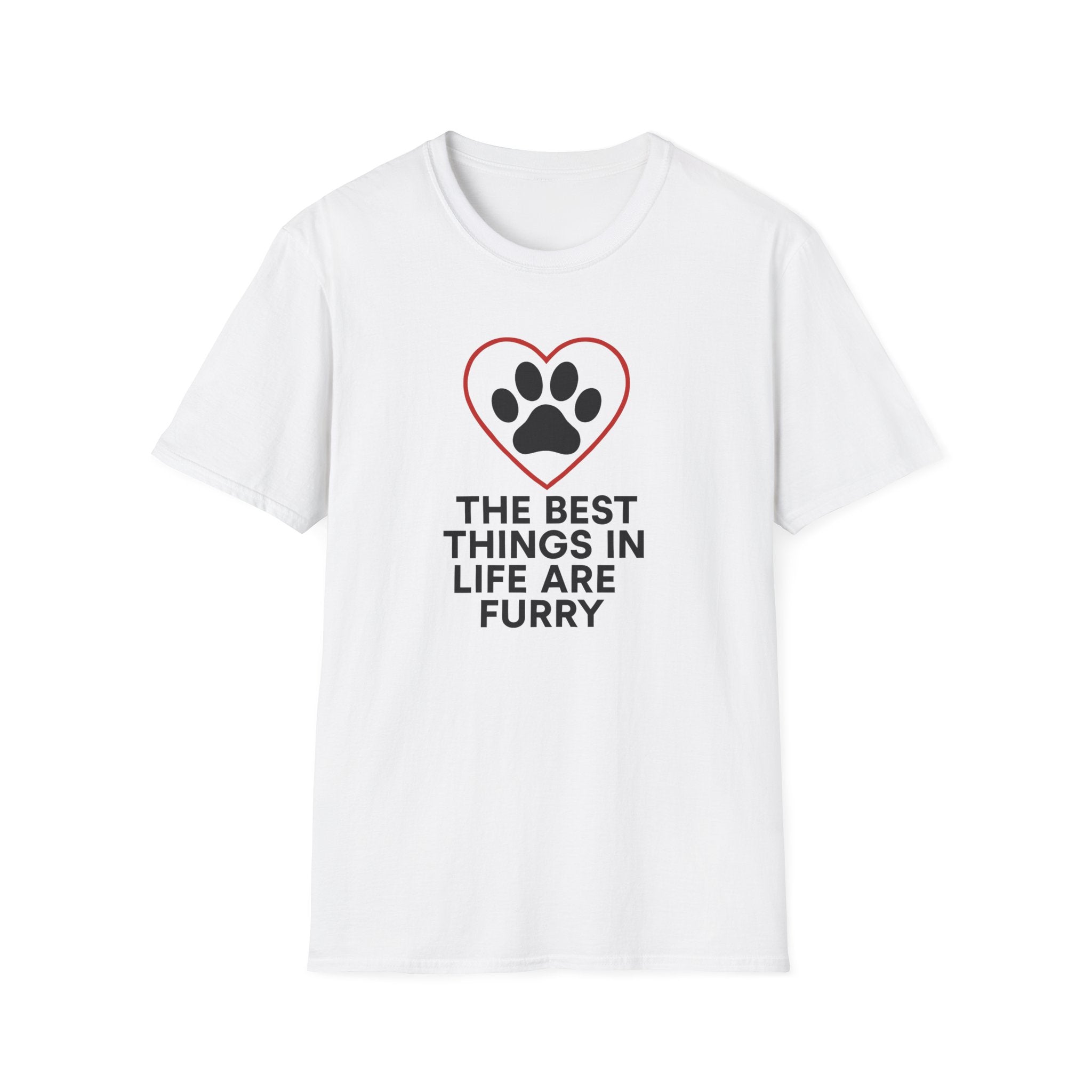 Red Heart Outline T-Shirt
