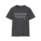 Bigfoot "Hide-and-Seek-ologist" T-Shirt — Funny Sasquatch Definition Tee