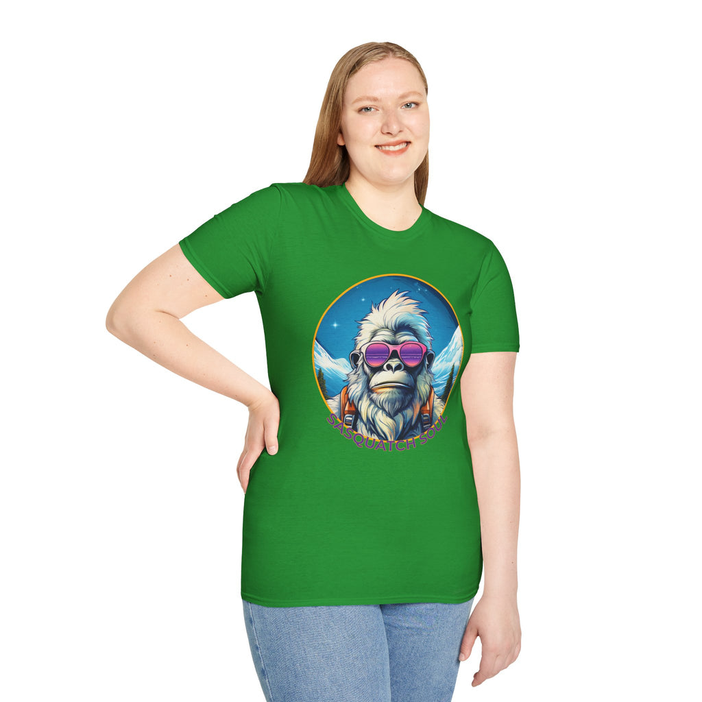 Going Norther - Bigfoot - Sasquatch Soul T-Shirt - Retro Design