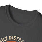 Easily Distracted by Cats T-Shirt