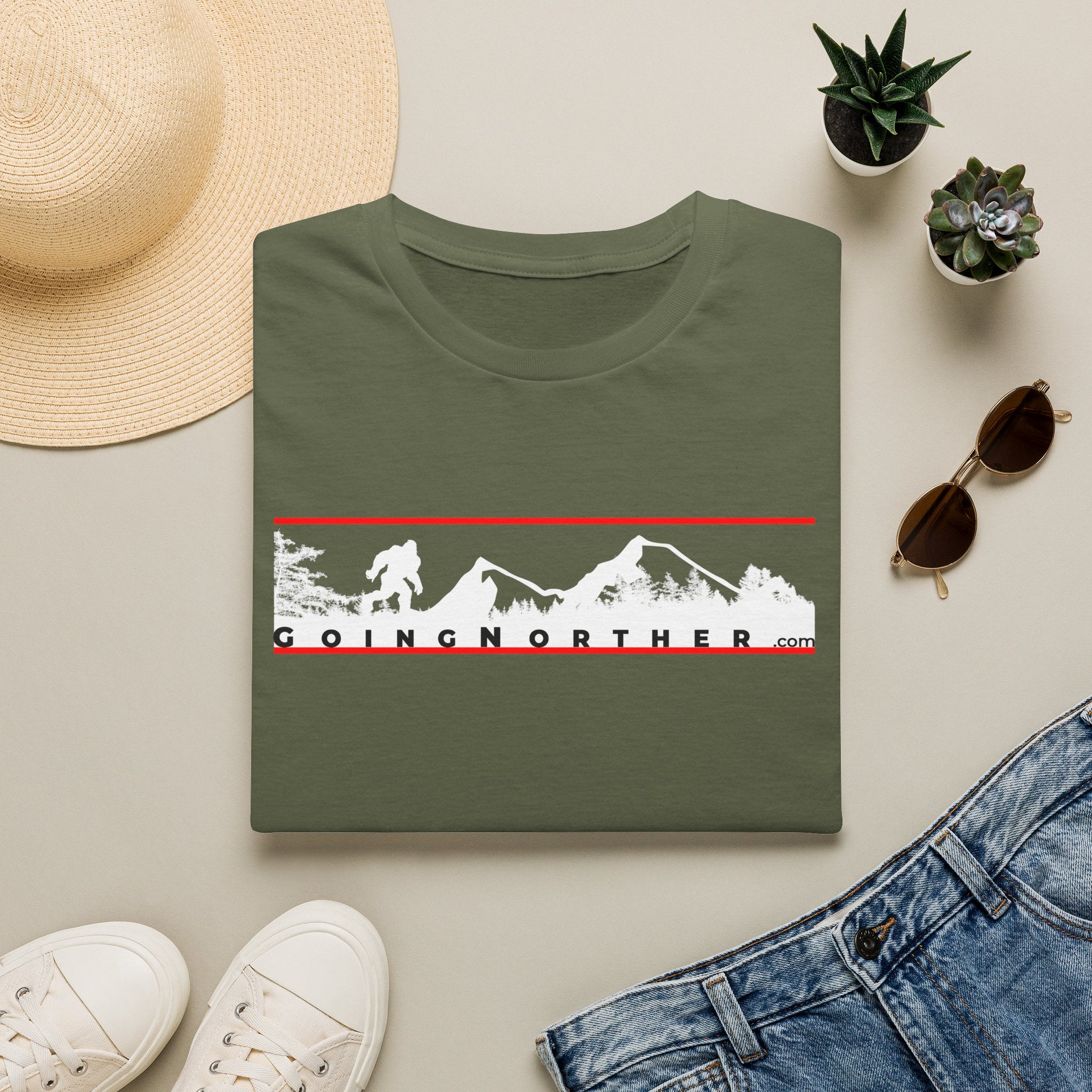 Going Norther All Around Sports T-shirt
