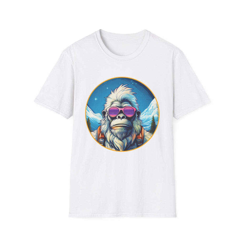 Going Norther - Bigfoot T-Shirt - Retro Styled Sasquatch