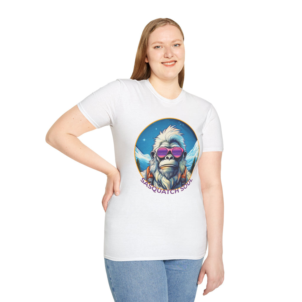 Going Norther - Bigfoot - Sasquatch Soul T-Shirt - Retro Design