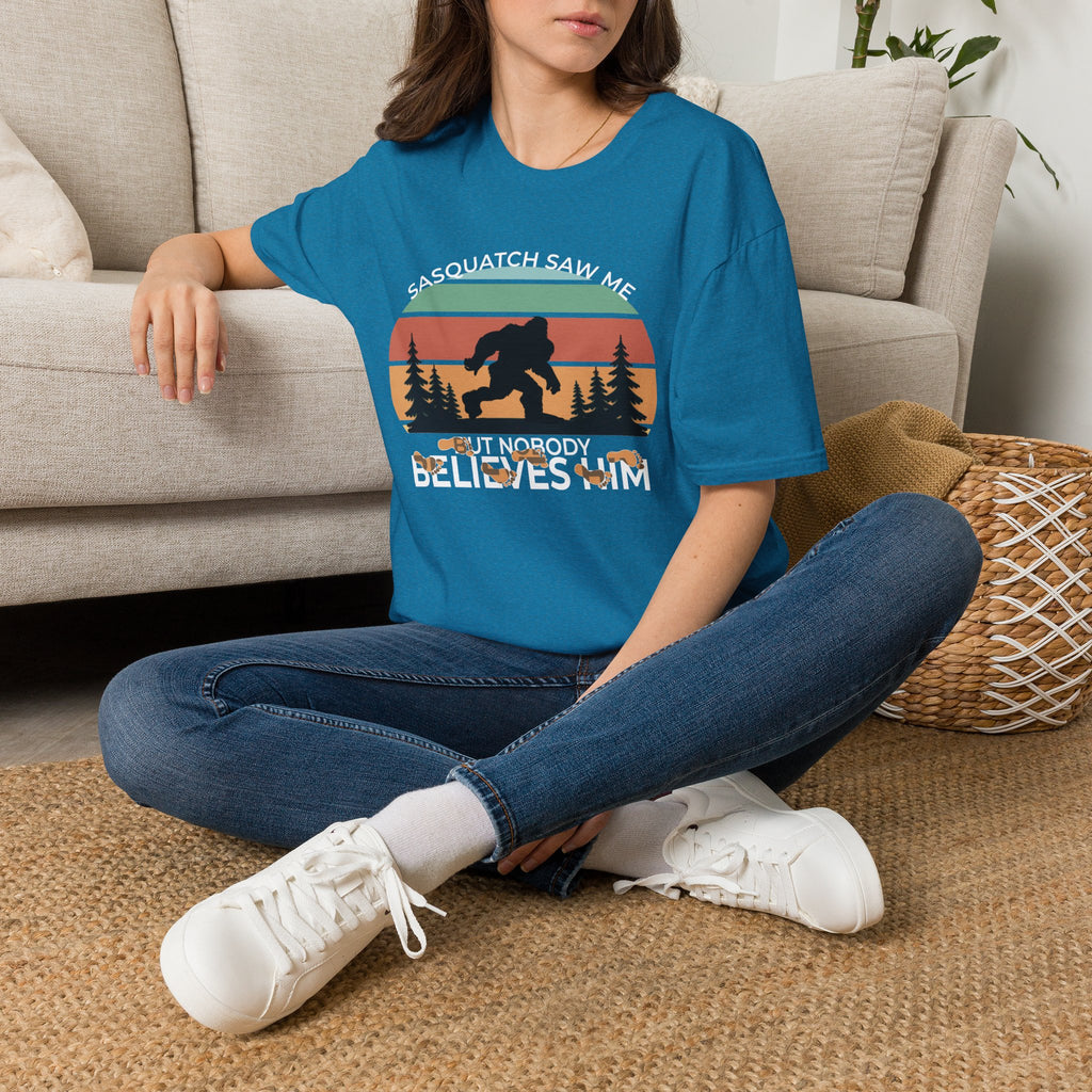 Sasquatch Saw Me - But Nobody Believes Him T-Shirt