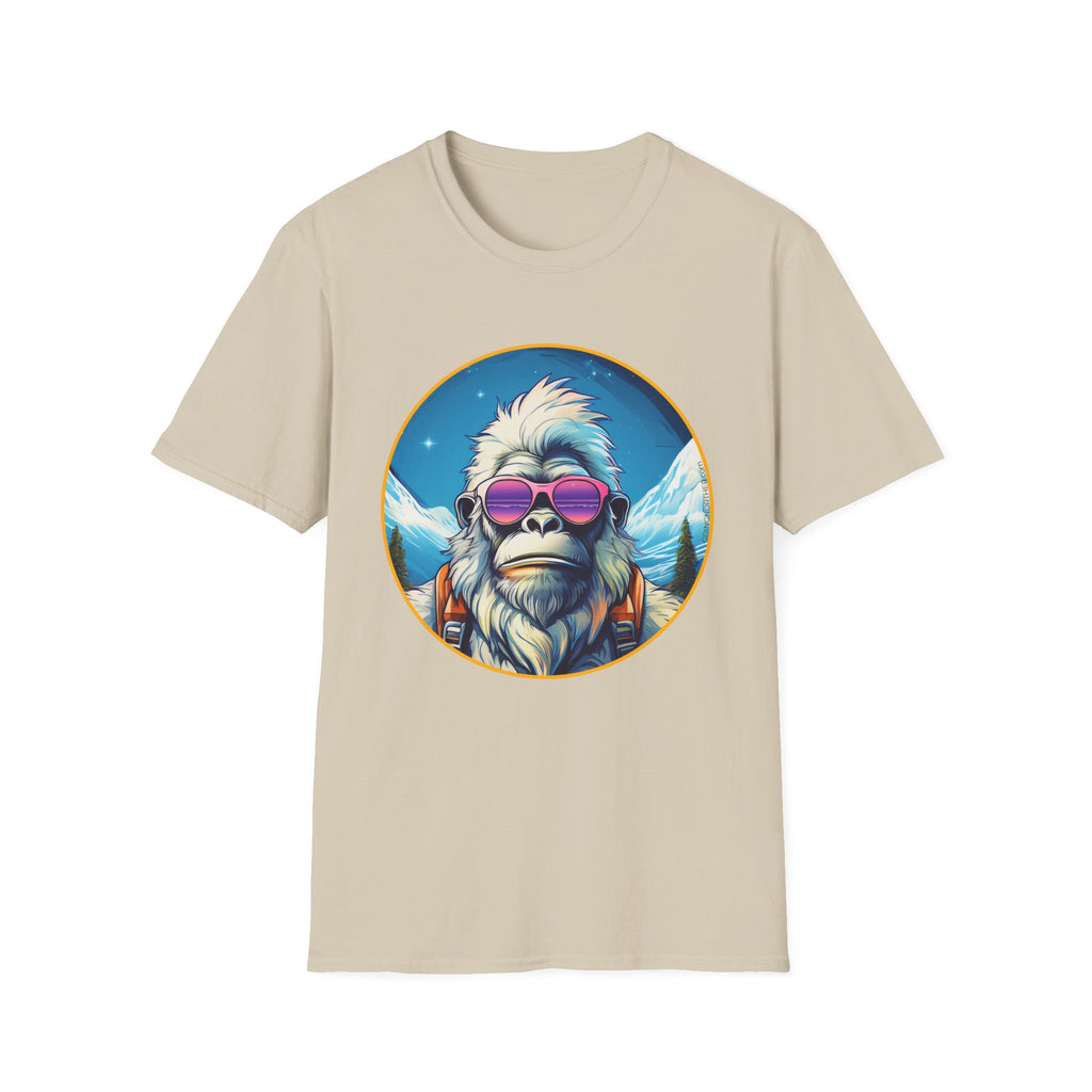 Going Norther - Bigfoot T-Shirt - Retro Styled Sasquatch