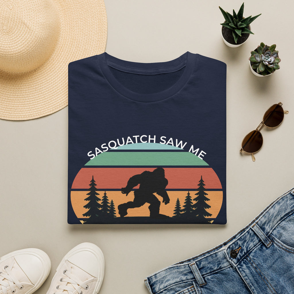 Sasquatch Saw Me - But Nobody Believes Him T-Shirt