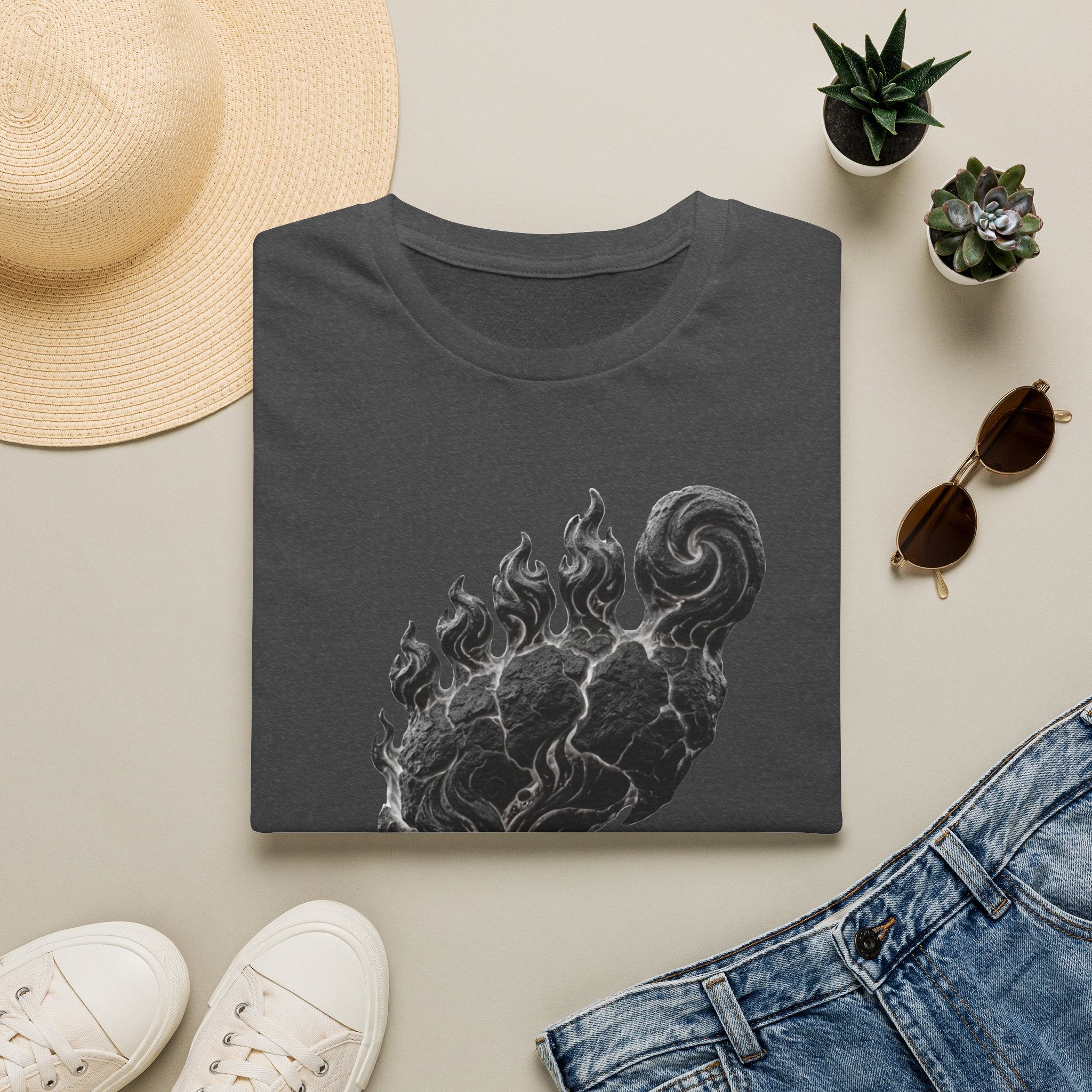 Mystical Sasquatch Footprint T-Shirt — "Before The Maps Were Drawn — HE RULED"