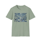 T-Shirt — "The Compass Doesn't Just Point North... It Pulls the Soul Home" Inspirational Tee