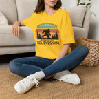 Sasquatch Saw Me - But Nobody Believes Him T-Shirt