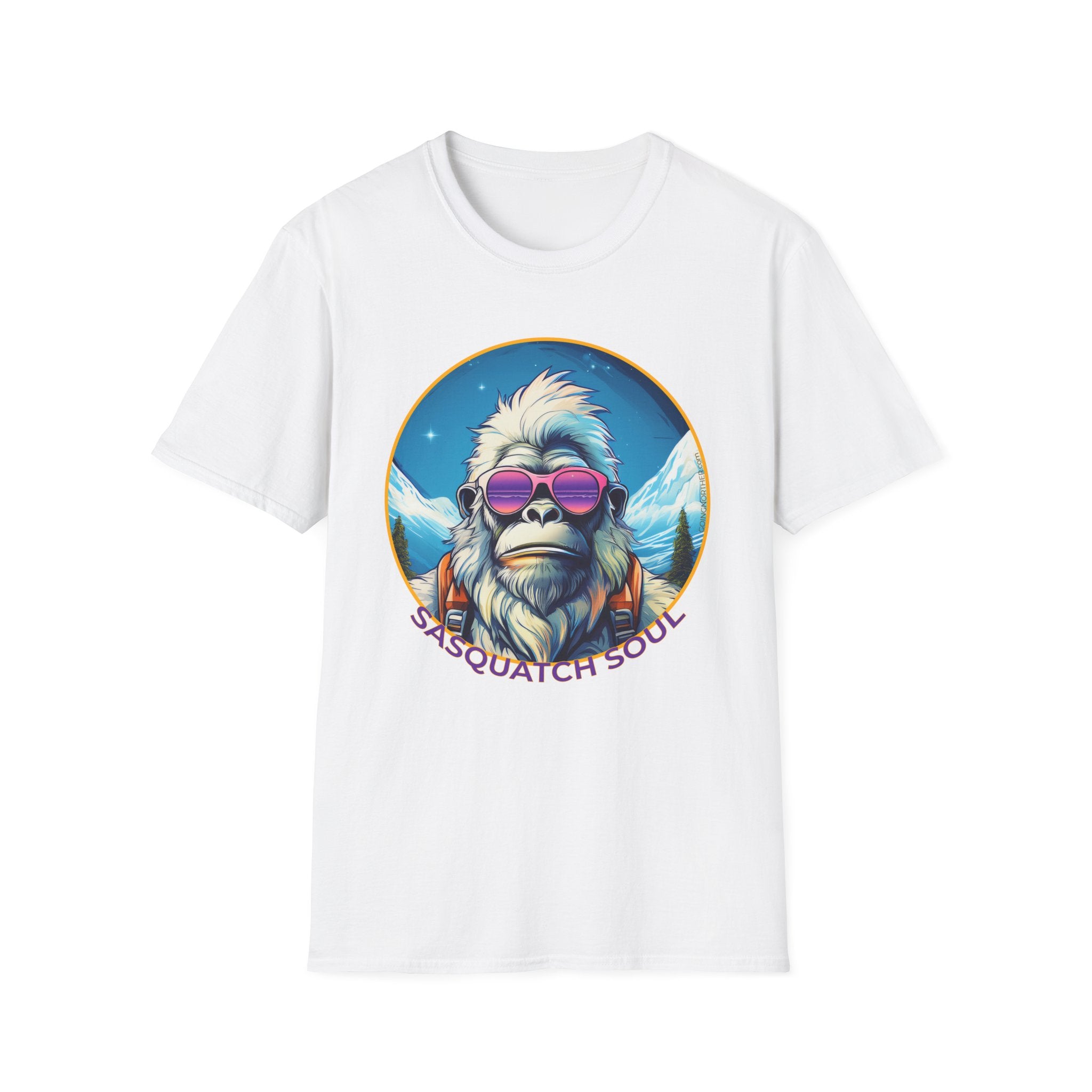Going Norther - Bigfoot - Sasquatch Soul T-Shirt - Retro Design