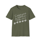 T-Shirt — "To Understand the Great North" Wolf Paw Graphic Tee