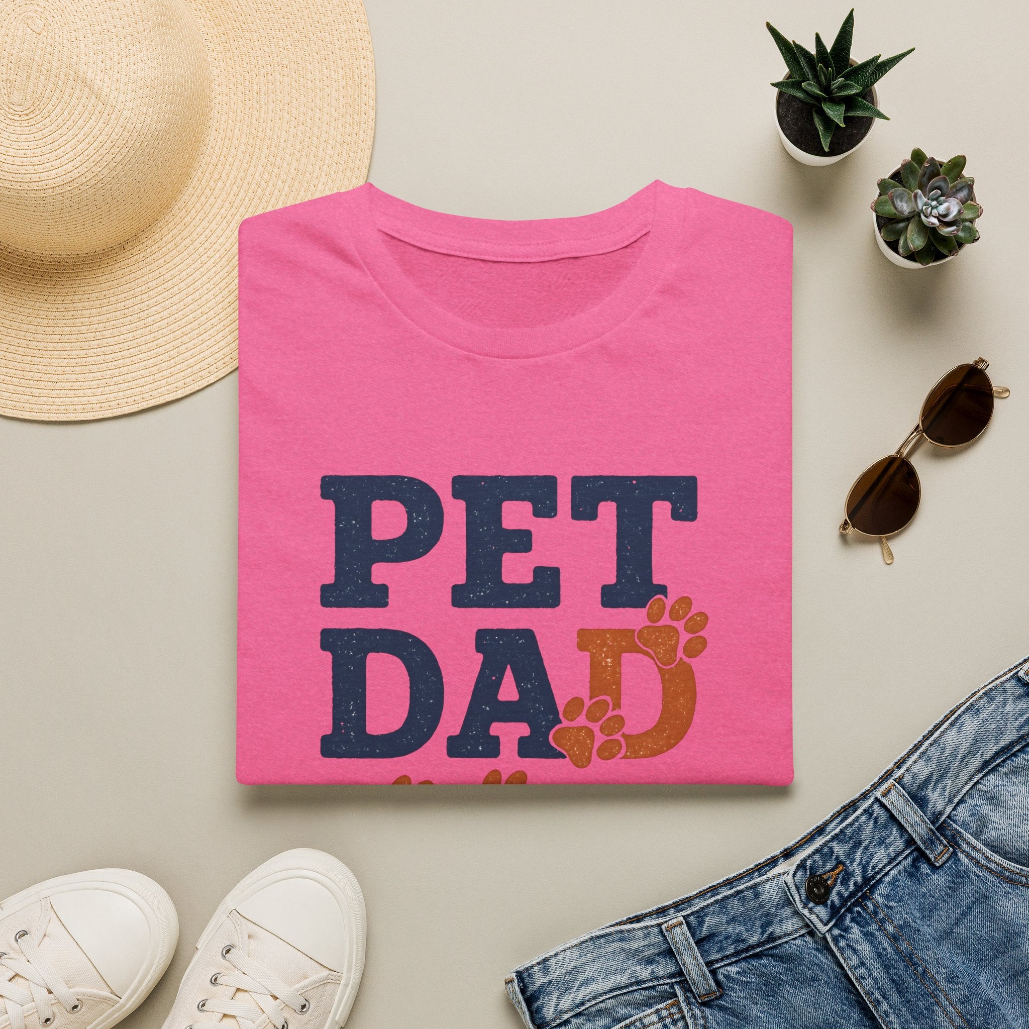 Pet Dad Logo T-Shirt