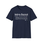 Intro-Forest Sasquatch Definition T-Shirt — Funny Bigfoot Introvert Tee