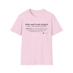 Bigfoot "Hide-and-Seek-ologist" T-Shirt — Funny Sasquatch Definition Tee