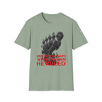 Mystical Sasquatch Footprint T-Shirt — "Before The Maps Were Drawn — HE RULED"