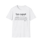 Sas‑Squat Definition T-Shirt — Funny Bigfoot Dictionary Tee